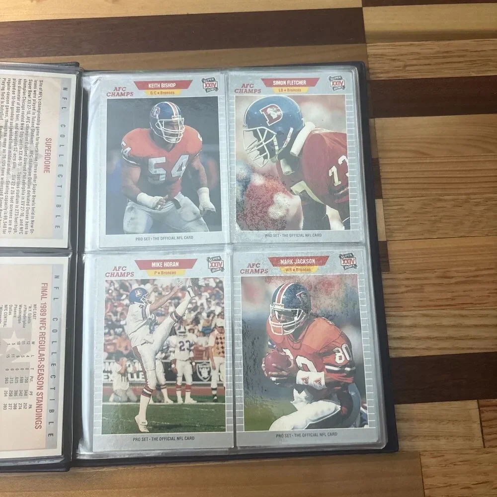 Pro Set Super Bowl XXIV Special Collector's Edition 38-Card Set NFL 1990